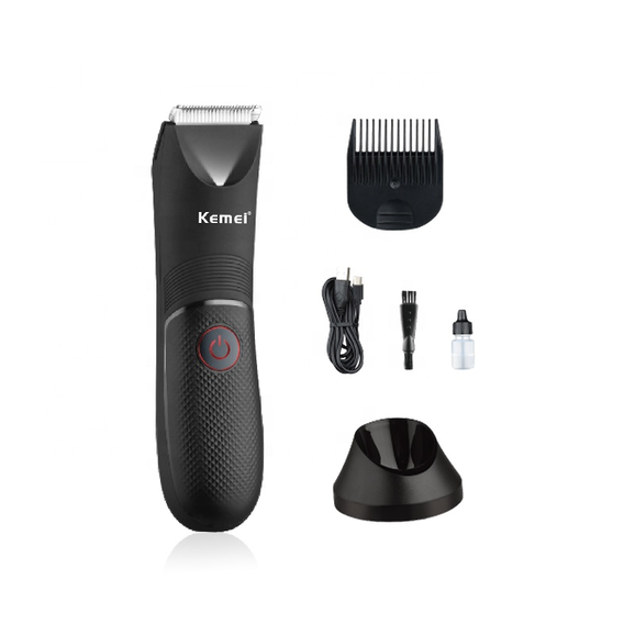 Kemei KM-1838 Hair Trimmer for Men & Women, Electric Body Clipper, waterproof. in Dubai